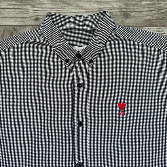 Ami Other - AMI Paris  Classic Oxford Button Shirt Sz M Fr 41